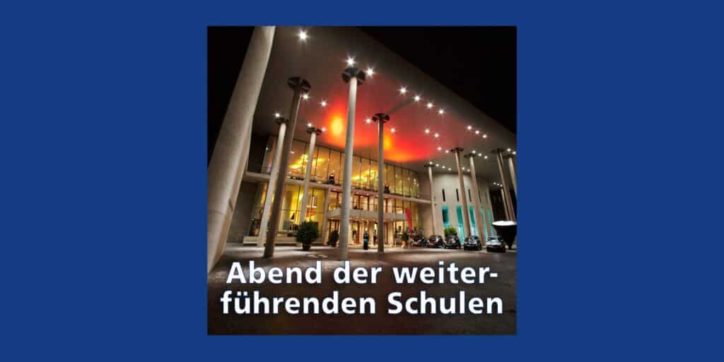 Abend der wei­ter­füh­ren­den Schu­len: Frei­burgs »Schul-Messe« im Kon­zert­haus